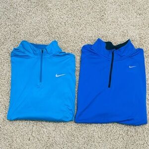 Nike | Quarter-Zip Dri- Fit Pullovers (2)